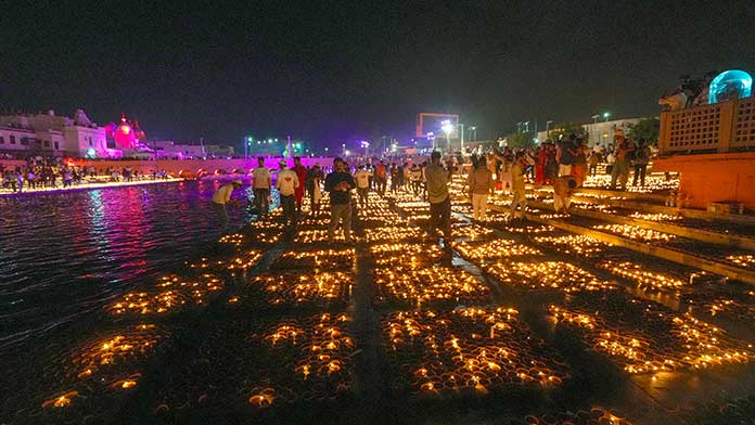‘Deepotsav’ celebrations: Ayodhya sets new Guinness world record by lighting 22.23 lakh diyas