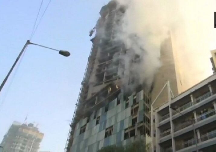 Mumbai: A fire breaks out in multi-storey building in Tilak Nagar, no casualties reported