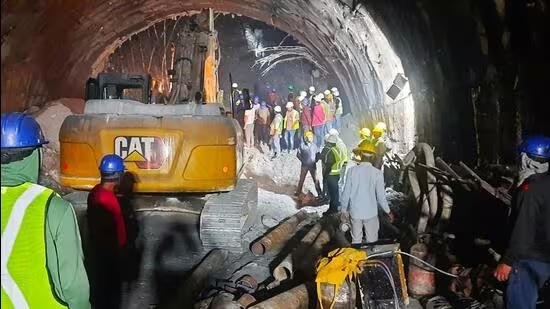 Uttarkashi Tunnel Collapse: Video Demonstrates Evacuation Plan for Trapped Workers