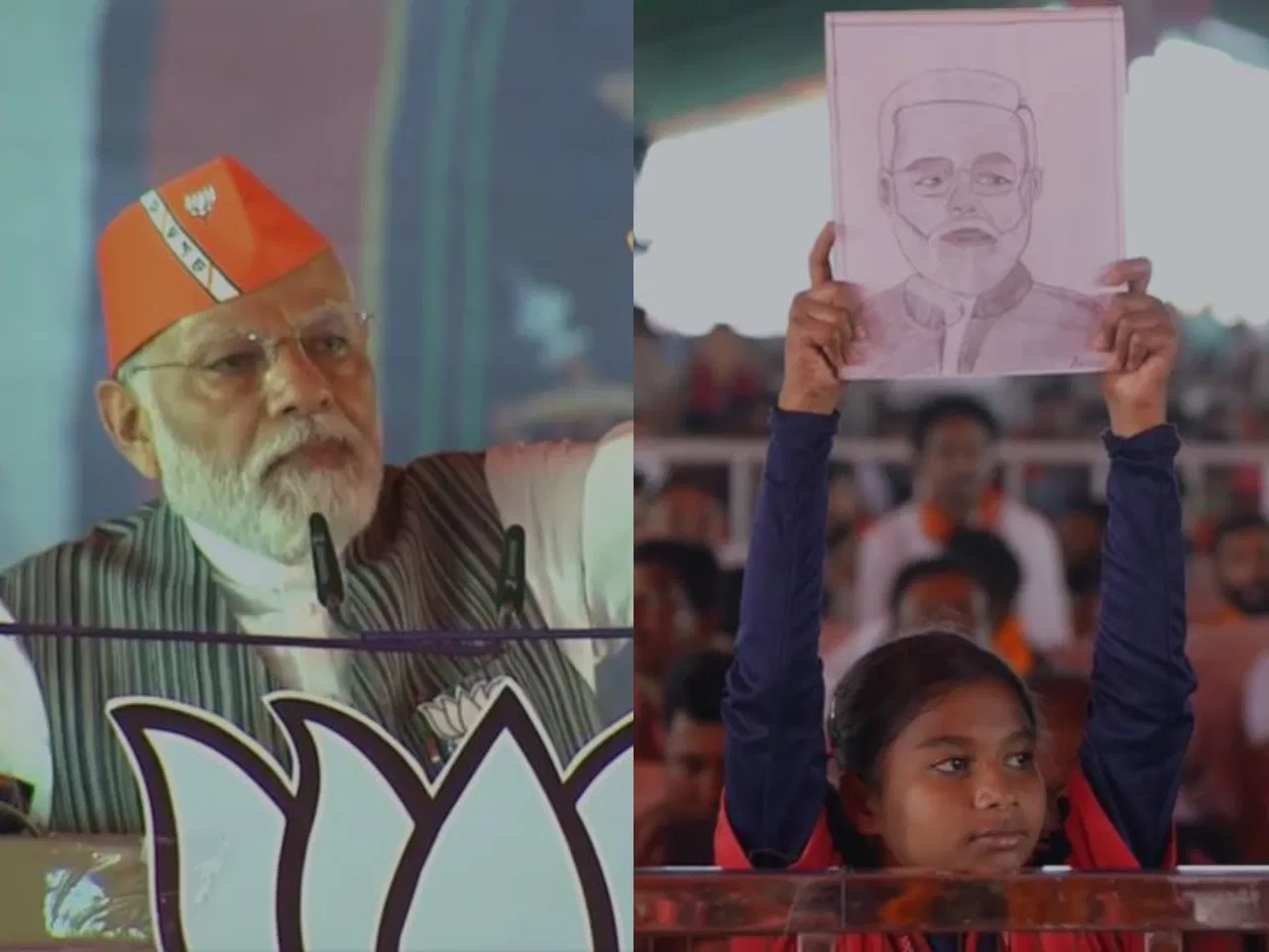PM Modi Extends Gratitude to Chhattisgarh Girl Who Gifted Him Portrait