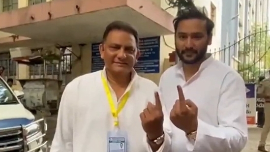 Azharuddin Encourages Voting, Stresses Civic Responsibility in Telangana Elections