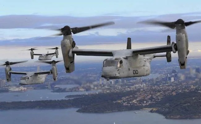 US Osprey military aircraft with 8 crew onboard crashes into Japan’s Yakushima Island