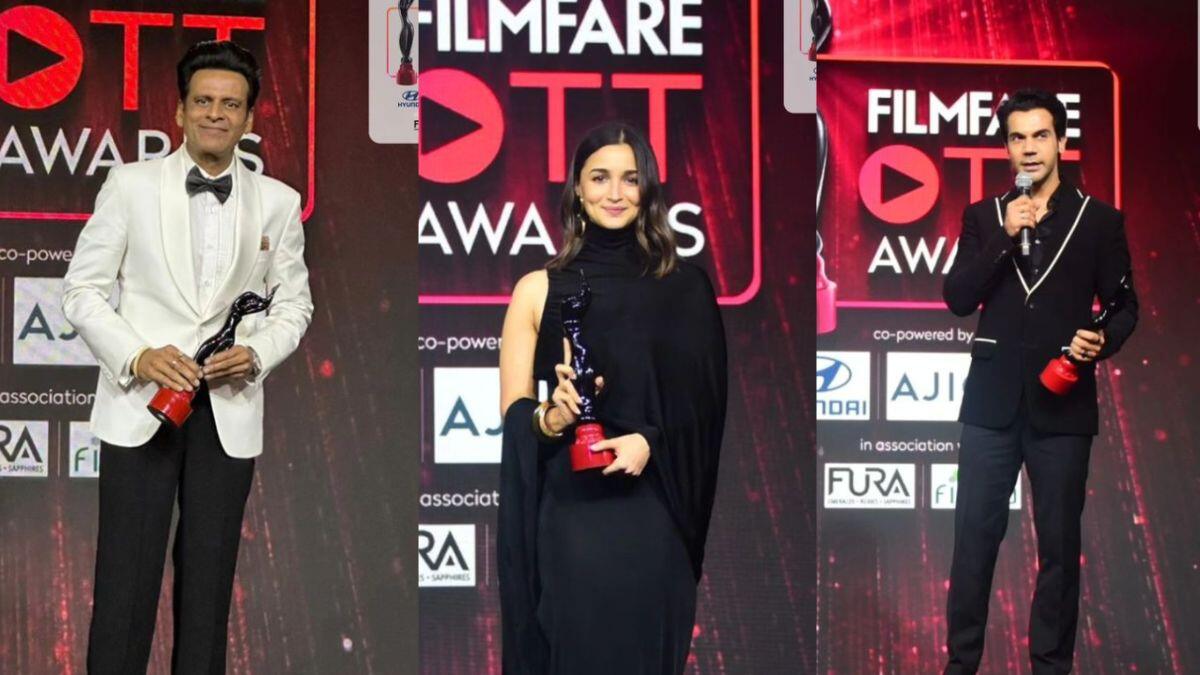 Filmfare OTT Awards 2023: Alia Bhatt and Manoj Bajpayee Secure Major Wins, Jubilee Dominates Top Honors