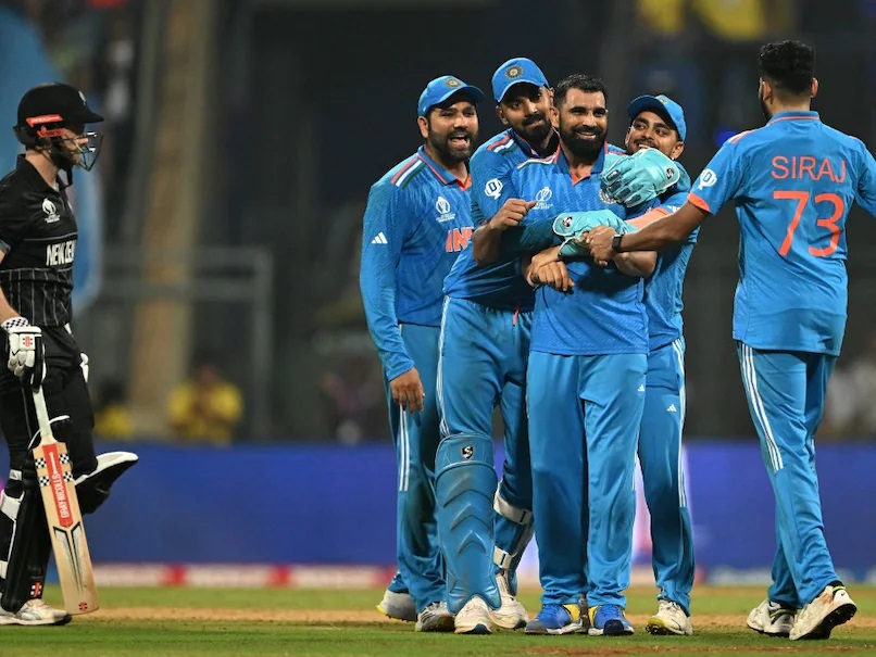 IND vs NZ: India storm into world cup final after 12 years with ruling win by 70 runs, Shami gets 7-wicket haul