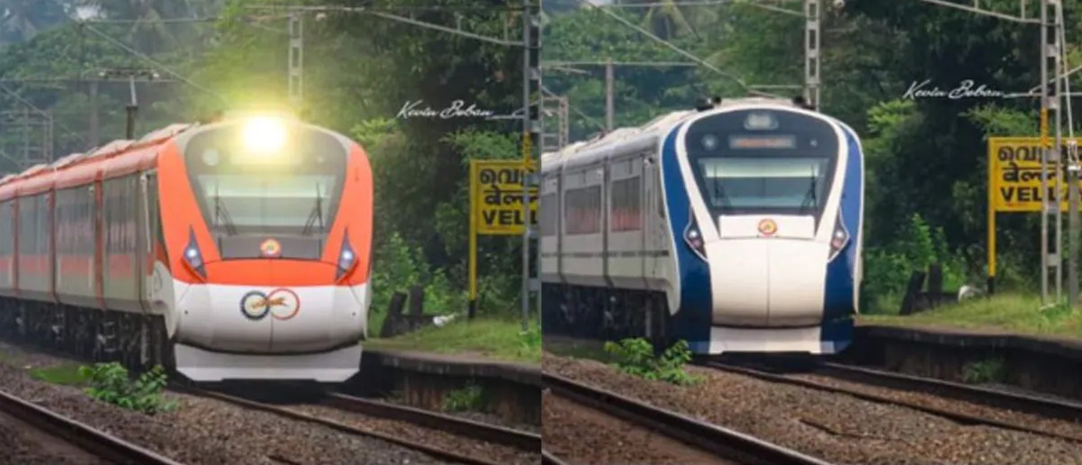 Railway Ministry Showcases Stunning Vande Bharat Express Photos from Kerala
