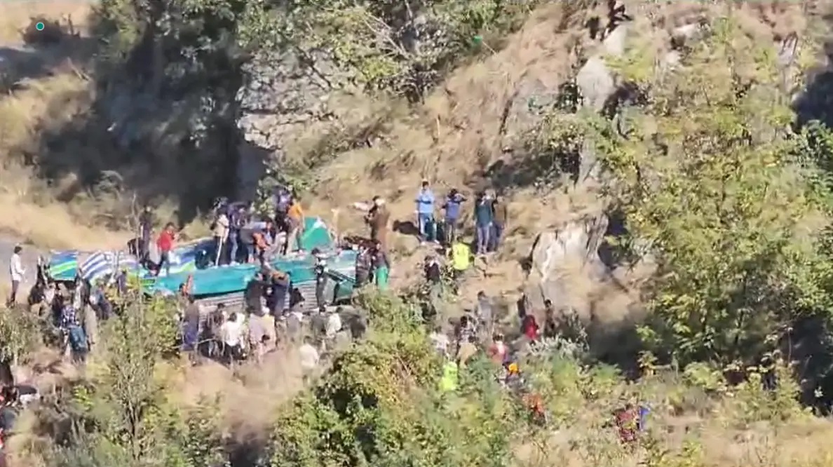 J&K: 30 Dead, several injured after bus en-route to Jammu plunges into deep gorge in Doda