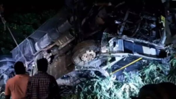 Tamil Nadu: One killed, 20 injured after bus overturns and falls into ditch in Chengalpattu district