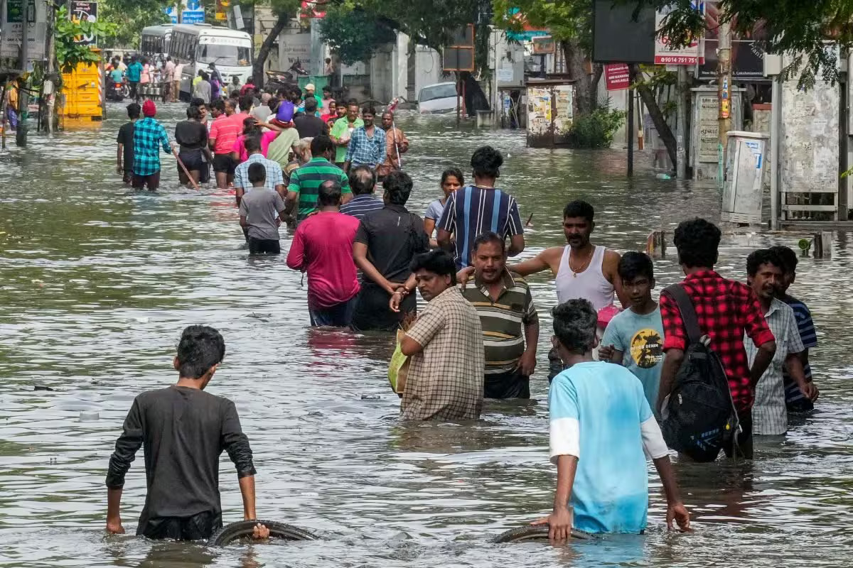 Cyclone Michaung Weakens After Landfall: Odisha & Parts of AP on Alert; Chennai Faces Flooding Crisis