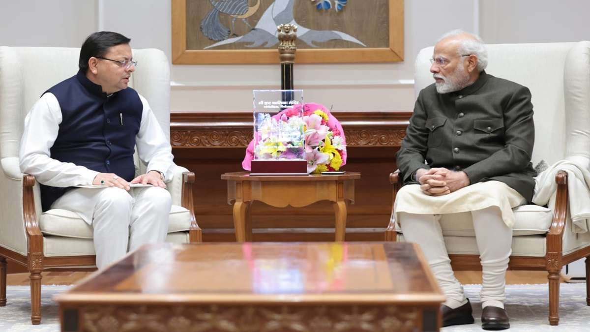 Uttarakhand CM Pushkar Dhami Invites PM Modi to Inaugurate Dehradun Investment Conference