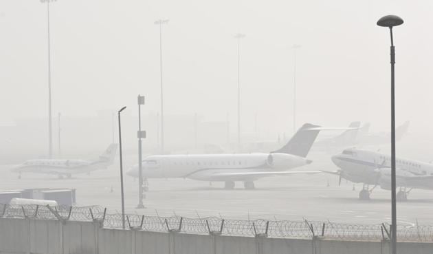 Delhi airport sees 30 international and domestic flights delayed as dense fog reduces visibility