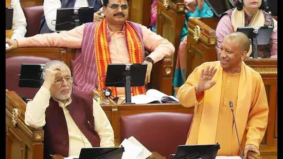 Yogi Adityanath Slams SP, Highlights Transformative Changes in UP’s Governance