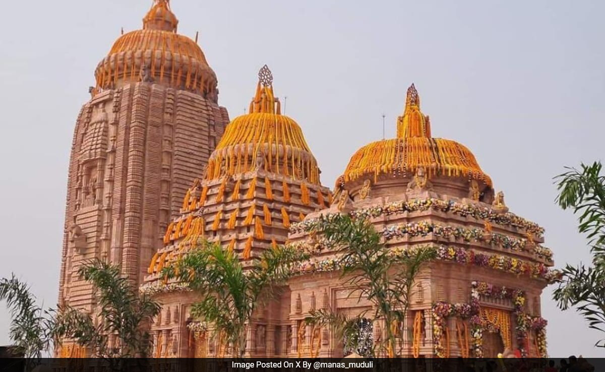 Grand Ram Temple Inaugurated Over 1,000 km From Ayodhya in Odisha