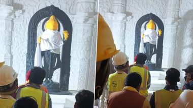 Revealing Lord Ram Lalla’s Idol: First Glimpse Inside Ayodhya Temple’s Sanctum Sanctorum