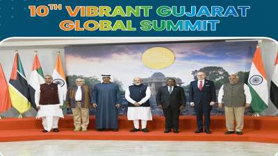 Vibrant Gujarat Global Summit 2024: PM Modi Inaugurates 10th Edition in Gandhinagar