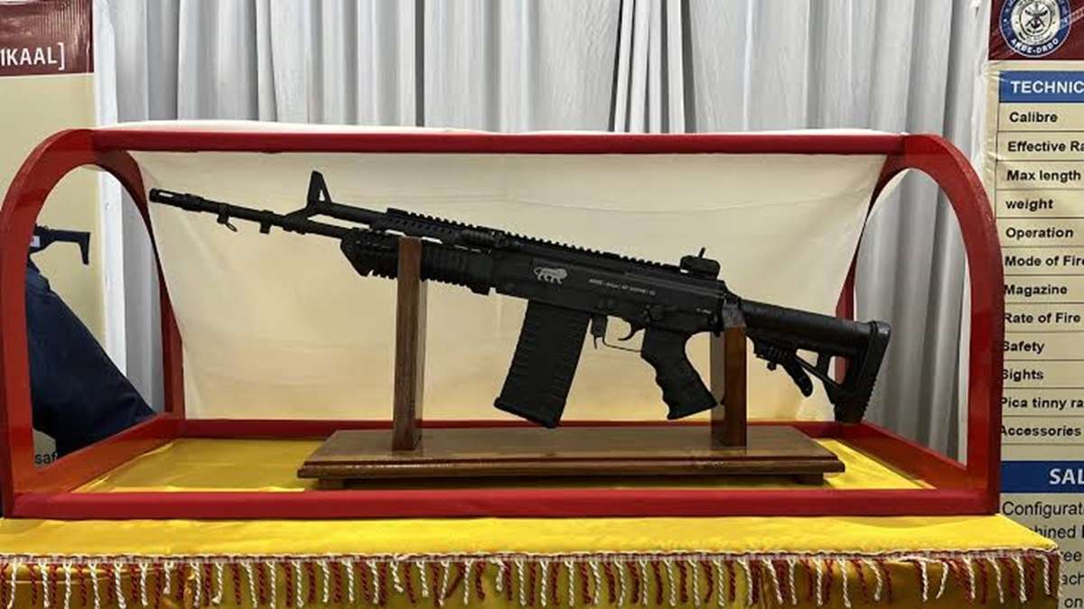 DRDO Unveils Indigenous Assault Rifle ‘Ugram’ Designed for Indian Army