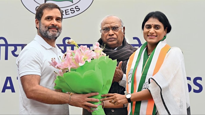 YS Sharmila appointed Congress Chief of Andhra Pradesh after G Rudra Raju quits from post