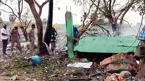 Tamil Nadu: 10 killed and several injured in firecracker blast in Vembakottai district