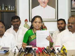K. Kavitha Questions Congress’s Commitment to Conducting Caste Survey in Telangana