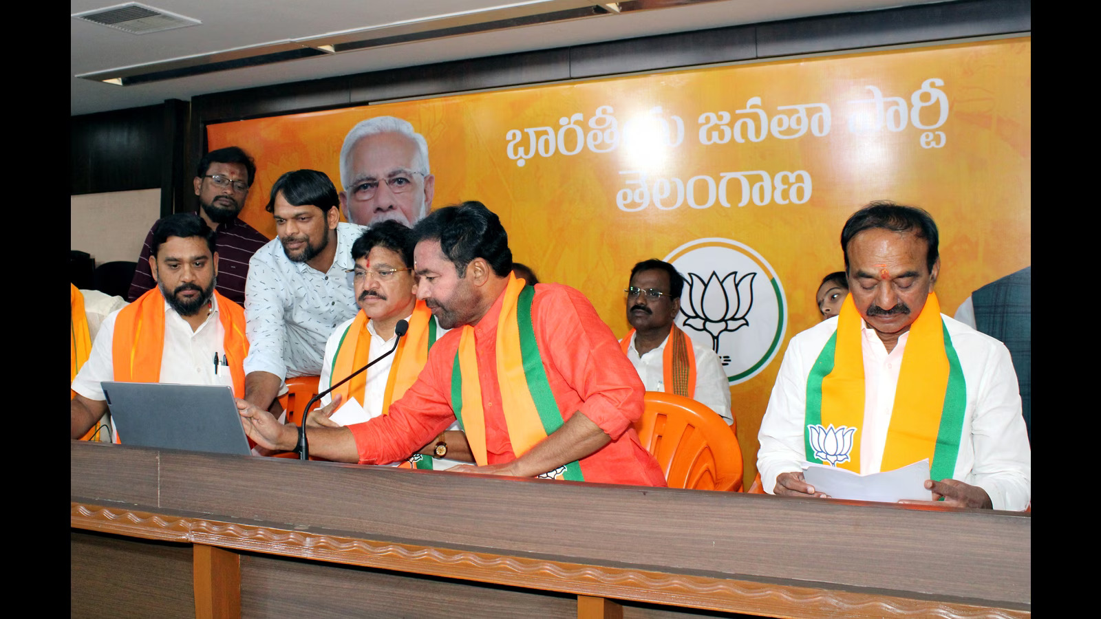 Telangana BJP Launches Vijay Sankalp Yatra for Lok Sabha Elections; Amit Shah to Join on Feb 24
