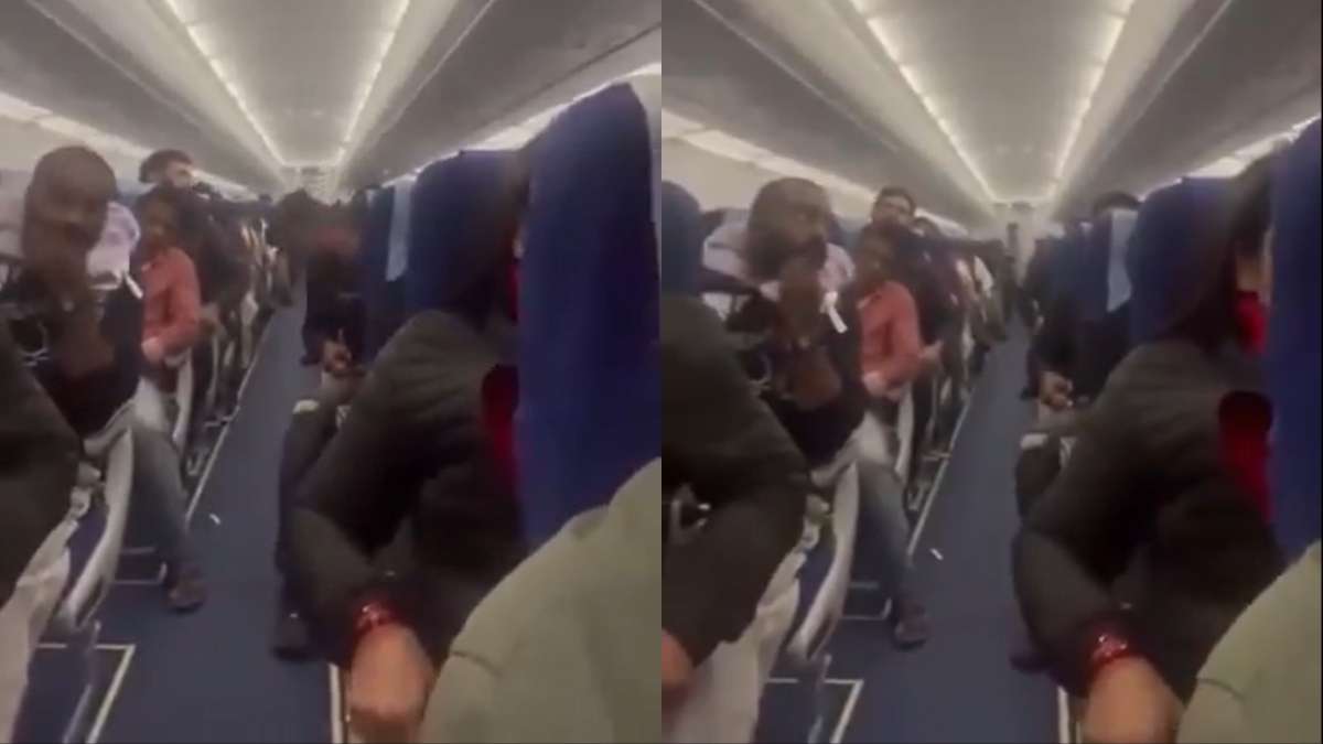 Video: Delhi-Srinagar IndiGo flight suffers massive turbulence, leaves passengers frightened