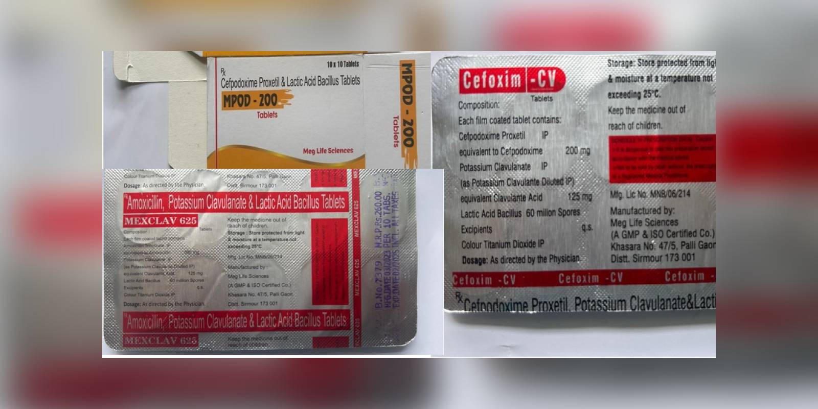 Fake medicines containing chalk powder, starch seized by DCA in Telangana