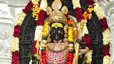 First Holi Celebration at Ayodhya Temple After Pran Pratishtha: Ram Lalla’s Divine Splendor Captured in Stunning Photos
