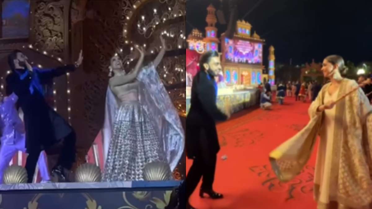 Watch Deepika Padukone-Ranveer Singh’s energetic performance in Anant-Radhika’s pre wedding bash