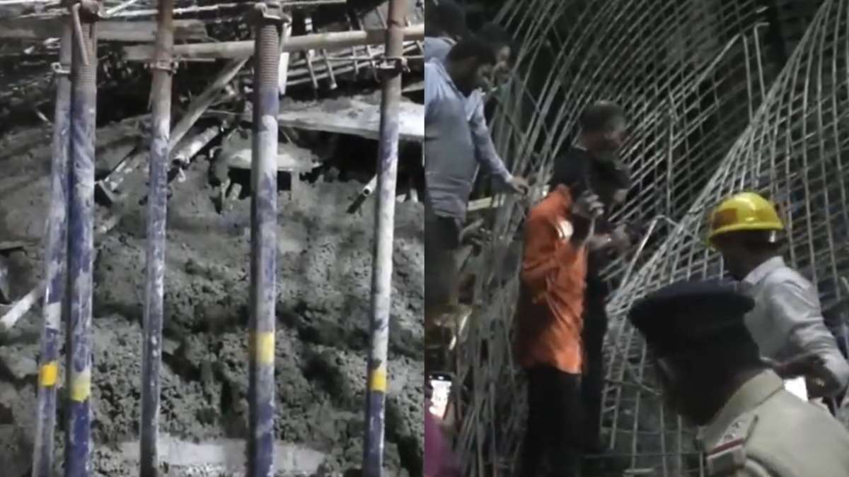 Gujarat: 4 Workers injured after slab of under-construction medical college collapses in Morbi