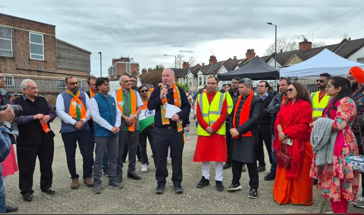 London Car Rally Extols Support for PM Modi in UK: Lok Sabha Elections Buzz
