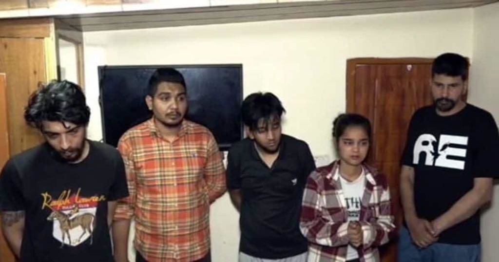Drug peddling: Five including Punjab’s ex-minister Sucha Singh’s son held with heroine in Shimla