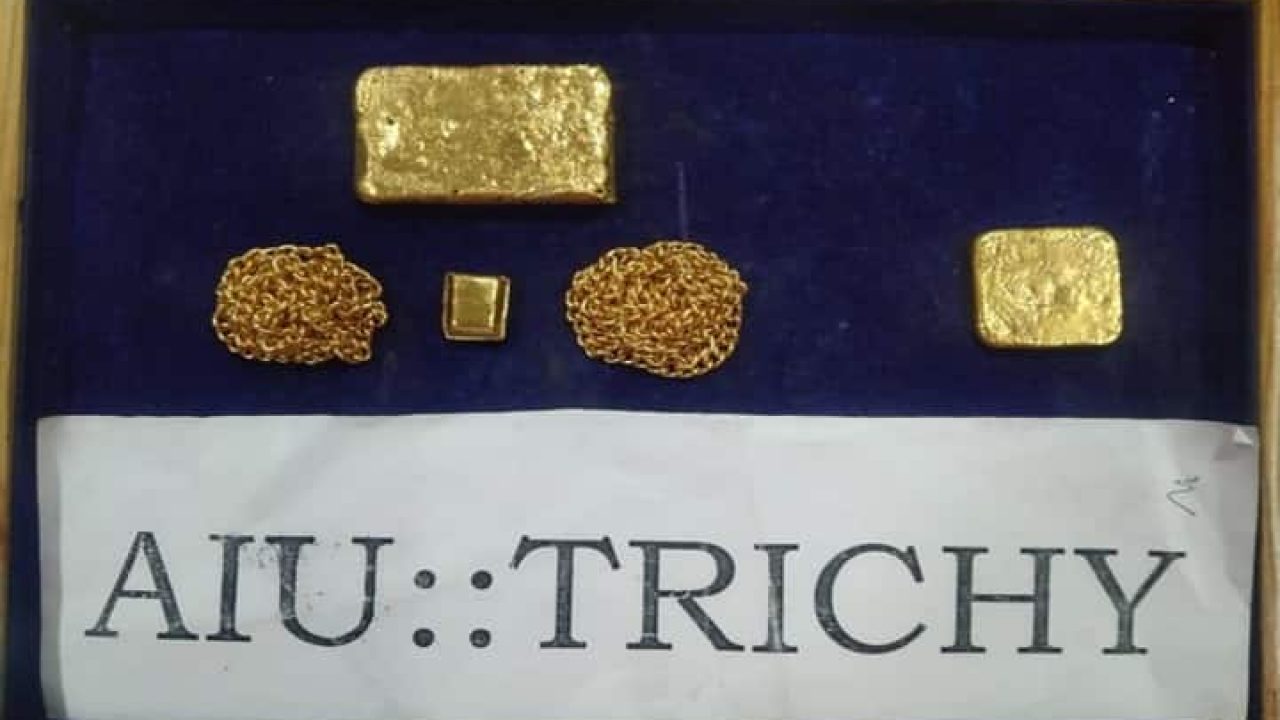 Gold Worth ₹70 Lakh Found Concealed in Man’s Rectum at Trichy Airport
