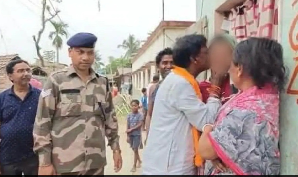 Controversial Video Shows BJP MP Kissing Woman During Bengal Campaign, Sparks Outrage