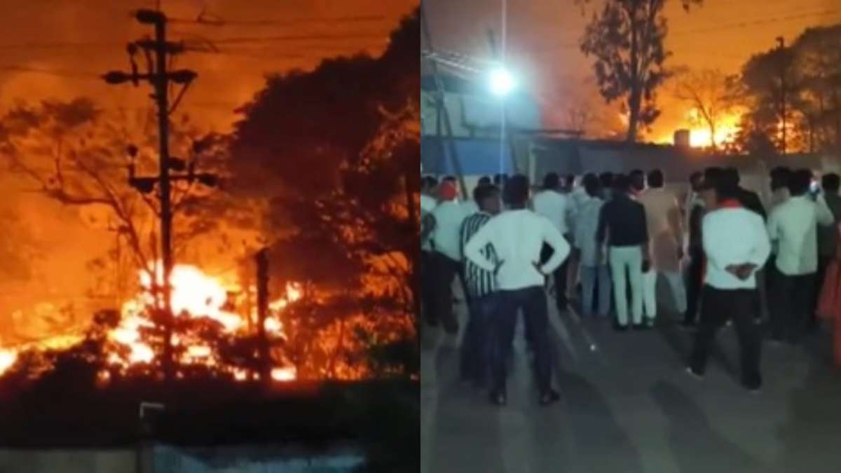 Chhattisgarh: Massive blaze engulfs chemical factory in Durg, fire tenders rushed at spot