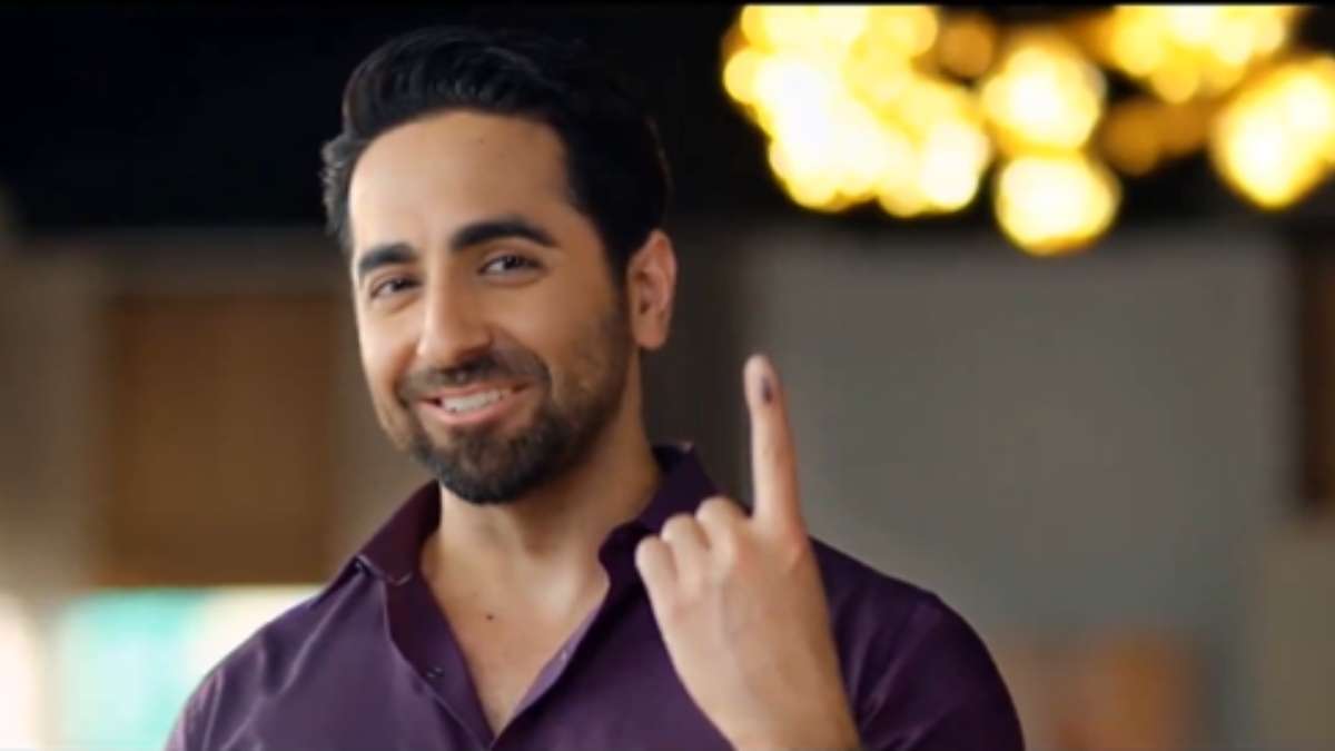 Ayushmann Khurrana Named Youth Icon by Election Commission of India