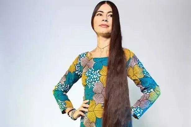 Ukrainian woman Aliia Nasyrova holds the Guinness World Record for the longest hair | Watch