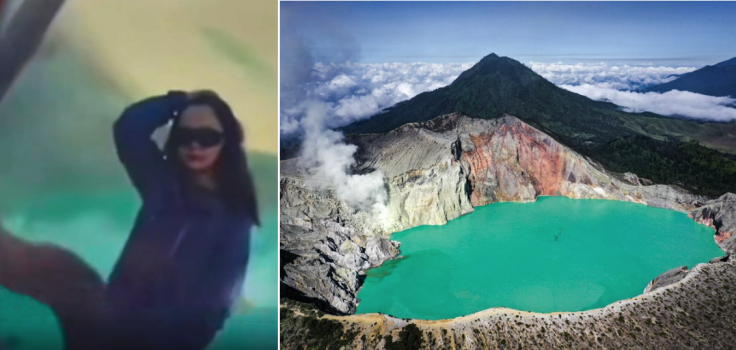 31-year-old Chinese woman taking photos near crater’s edge dies after falling into active volcano in Indonesia