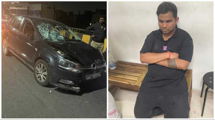 Hyderabad: Drunk techie goes berserk in car, causes six accidents, one dead; 8 Injured