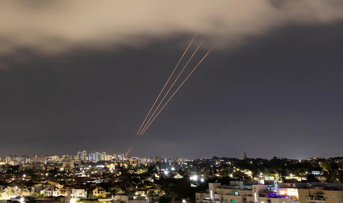 Watch: Sirens, blasts echo across Israel after Iran fires over hundreds of explosive drones, missiles