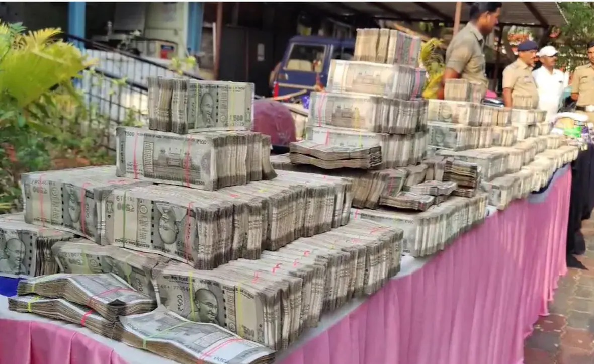 Karnataka cops unearth 5 cr cash, 106 kg jewellery in major raid ahead of Lok Sabha elections 2024