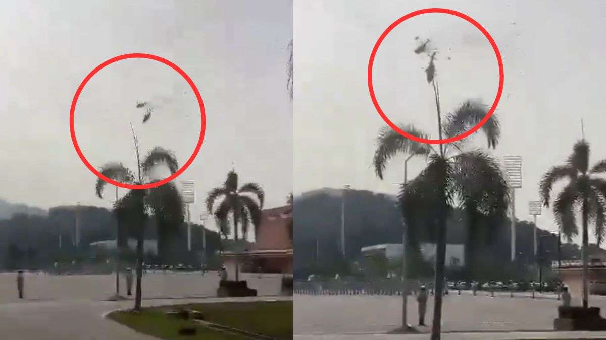 Watch: Two Navy choppers collide mid-air during parade rehearsal in Malaysia; All 10 occupants killed