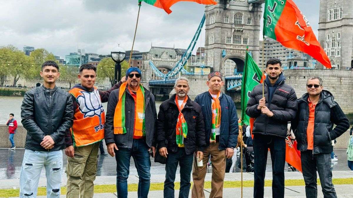Indian Community in UK Displays Strong Support for BJP and PM Modi