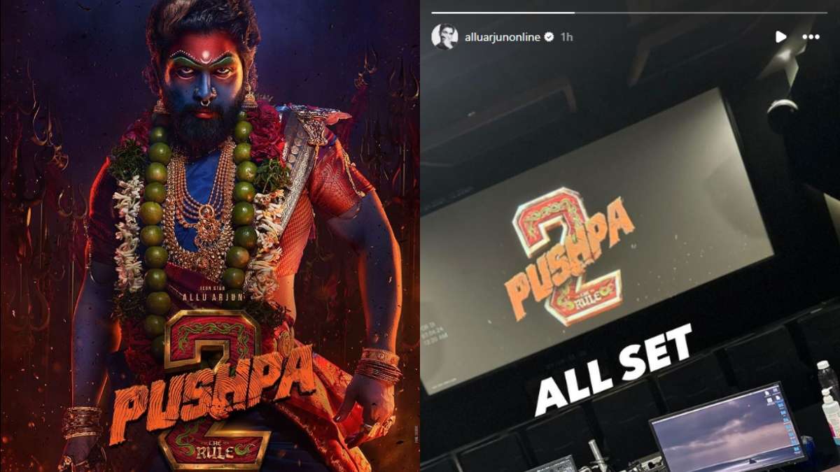 Pushpa 2: The Rule Teaser Dropping Tomorrow; Makers Tease Fans with In-Studio Photo