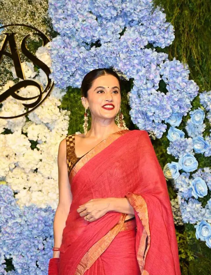 Pics: Taapsee Pannu’s First Public Appearance Post-Wedding Stuns Fans