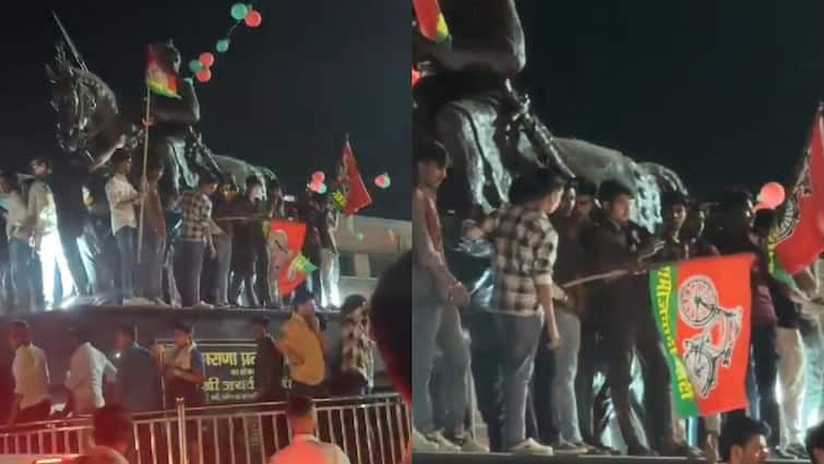 Ahead of polls, SP supporters booked for insulting Maharana Pratap statue in Mainpuri of UP
