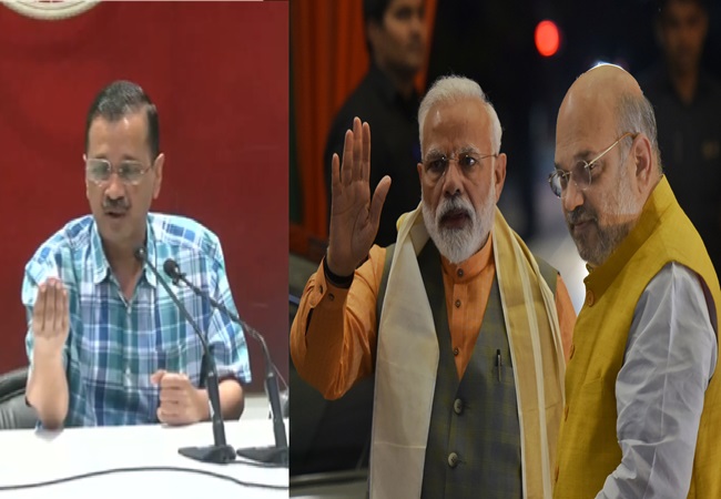 PM Modi made Shah his successor, CM Yogi is a Thorn in his path…’ Kejriwal’s big Attack in Lucknow
