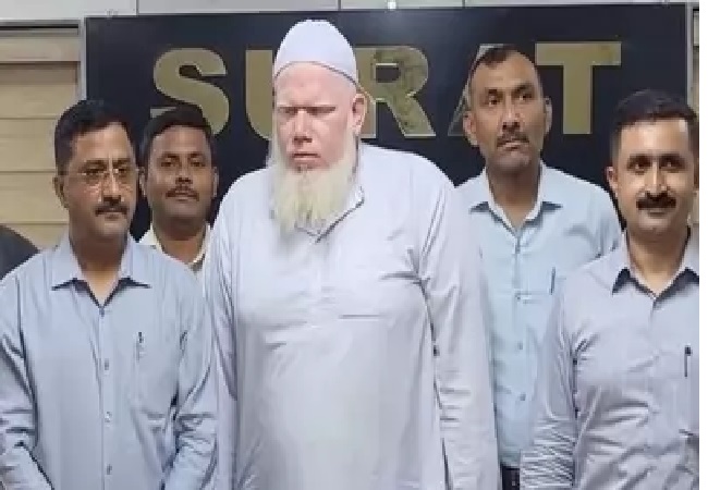 Conspiracy to murder several leaders including Nupur Sharma, T Raja, accused Muslim cleric arrested from Surat