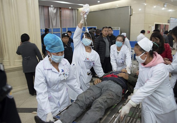 Knife attack in Chinese hospital: 25 people killed; dozens wounded in stabbing incident