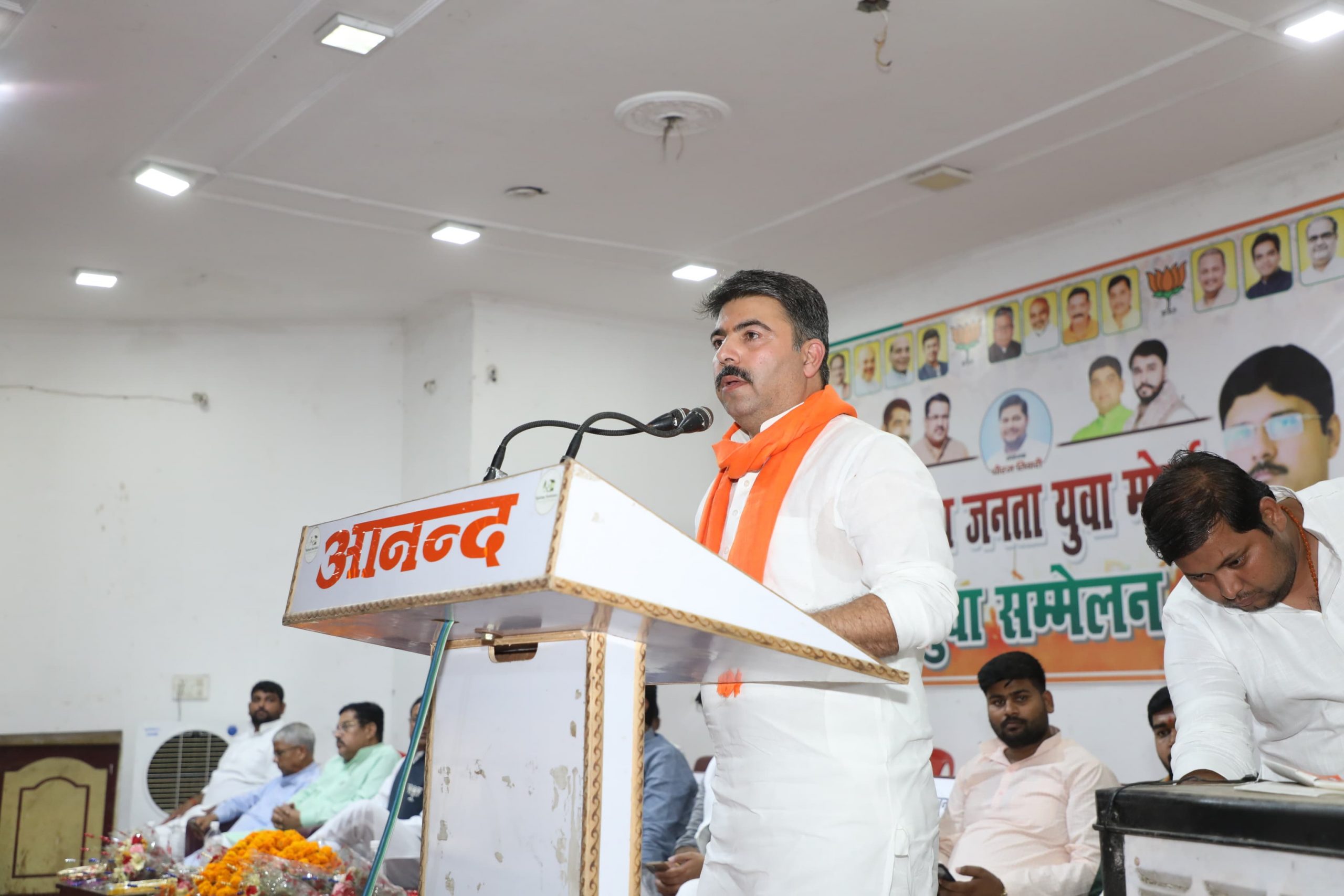 Maharajganj: Shalabh Mani Credits BJP Workers and Yuva Morcha as Party's Pillars