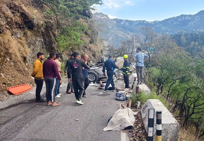 Uttarakhand: 5 college students from Dehradun killed after car plunges into deep ditch in Mussoorie