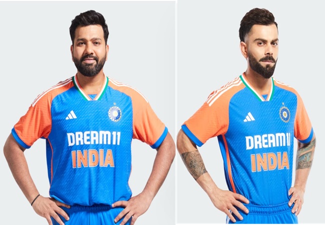 Team India New Jersey: Photos of Rohit-Virat in Team India's new jersey go viral; check price